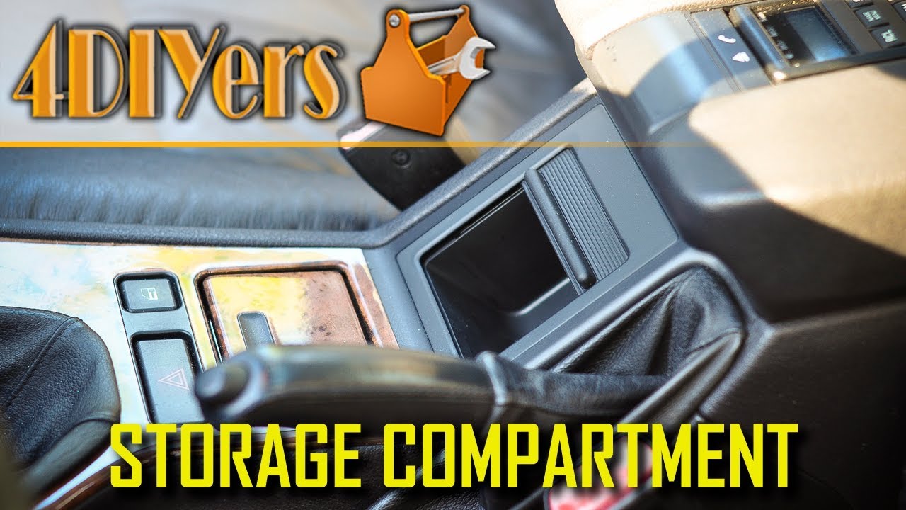 How to: BMW E39 5 Series Center Console Storage Compartment Replacement