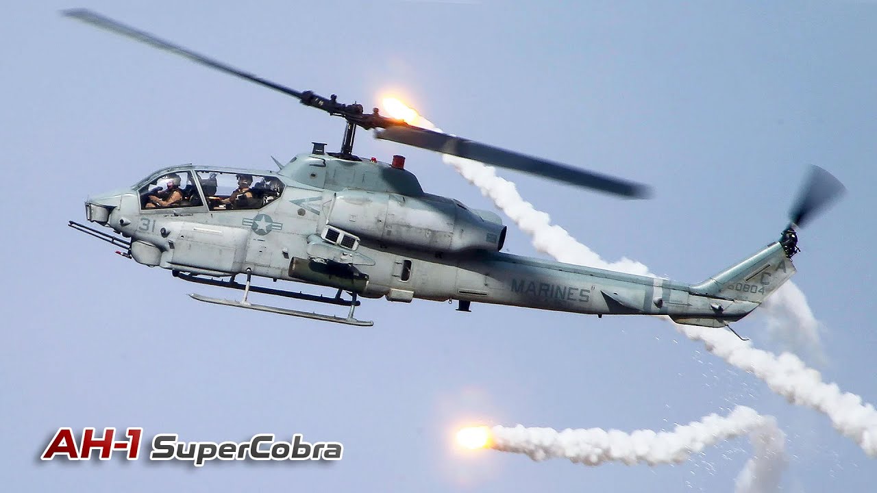 Bell AH-1 Super Cobra: самый мощный военный вертолет из когда-либо построенных
