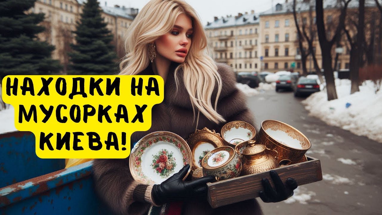 Покажу ЧТО люди выносят в МУСОРКИ столицы