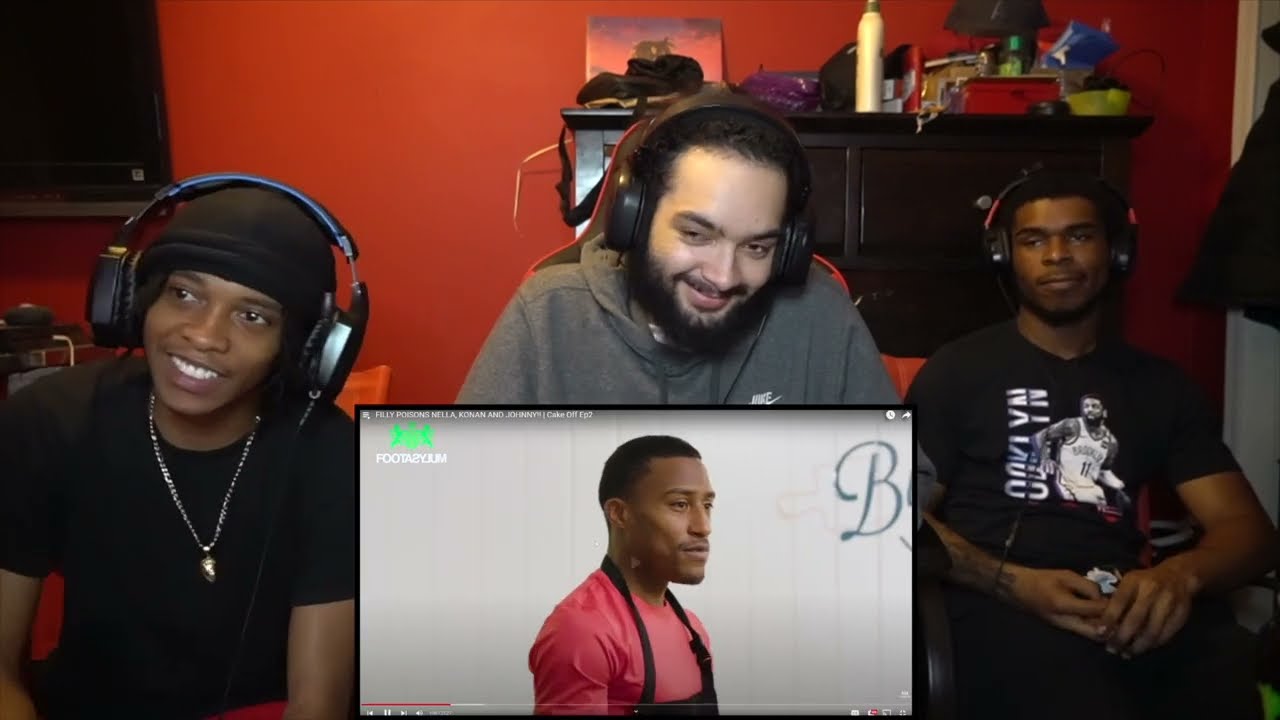 MADE PUDDING INSTEAD 🤣😭 | AMERICANS REACT TO FILLY POISONS NELLA, KONAN AND JOHNNY!! | CAKE OFF EP 2