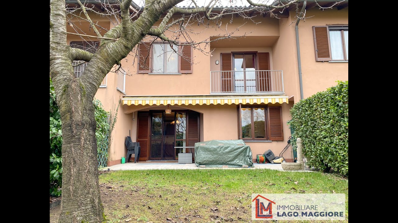 VIDEO TOUR - Villa A Schiera Con Giardino Privato E Box Triplo In Vendita a Ternate (VA)