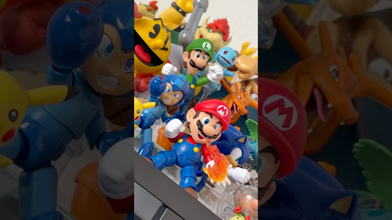 Обновление коллекции Smash Bros! #mario #supersmashbros #smashbros #actionfigures #collection #toys