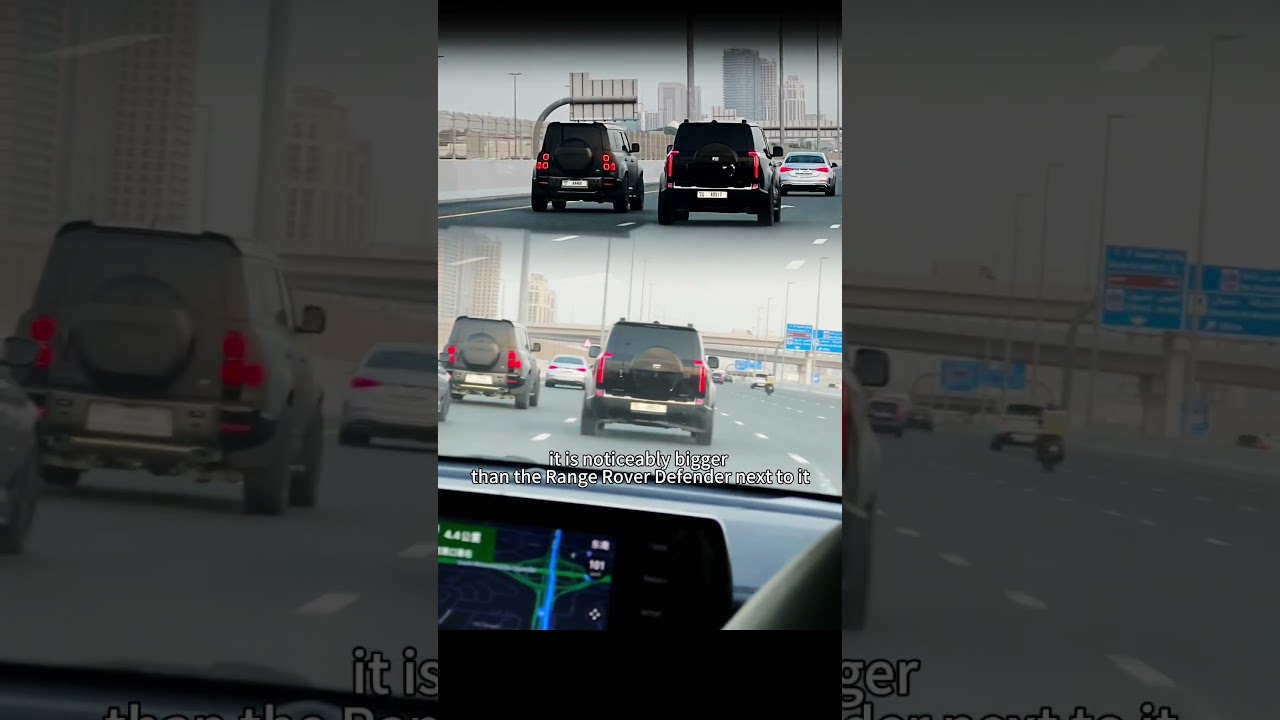 Many ROX01 on the road better than defenders #ROX01#LuxuryCars #Dubai #rangerover #defender#rox