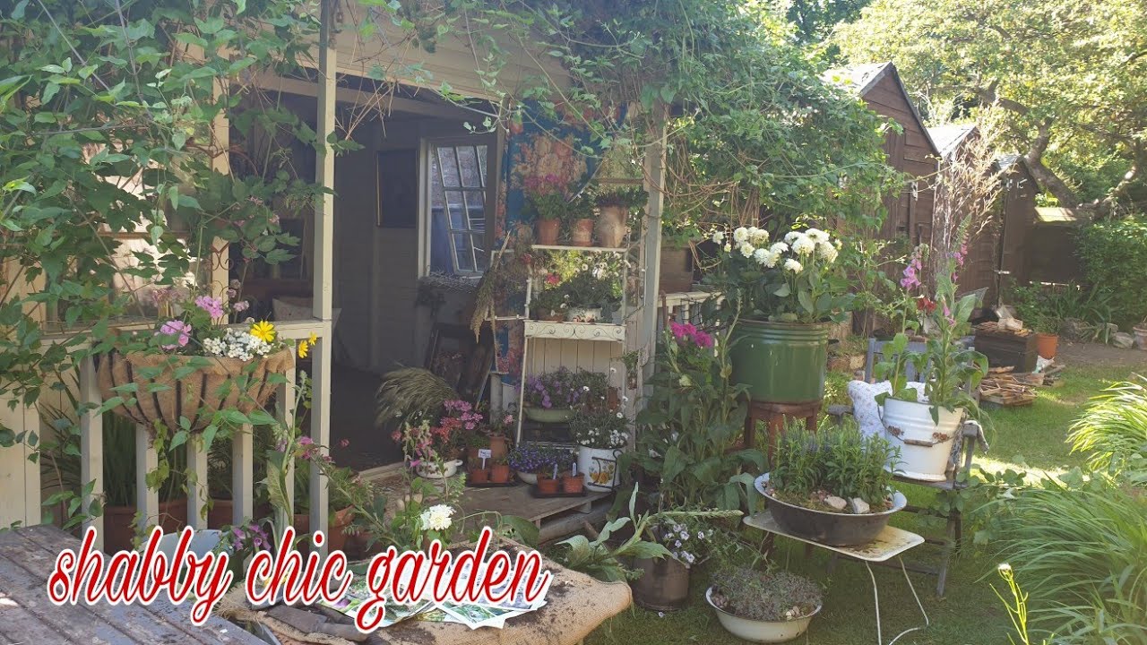 Shabby chic garden 내가 꿈꾸는 정원 당신을 초대합니다.정원 꾸미기 가드닝 화초 기르기 화분 분갈이 플로리스트 다알리아 폭스글로브 세듐 gardening garden