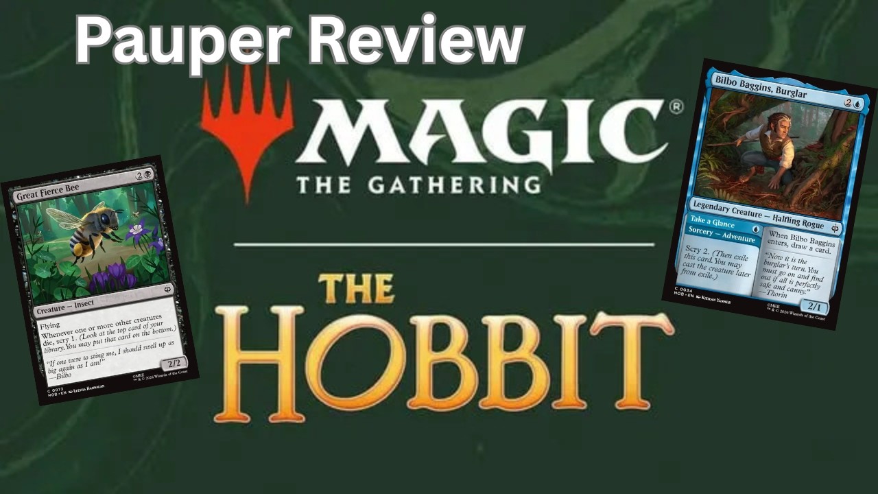 New Cards for Pauper? | MTG The Hobbit Pauper Review