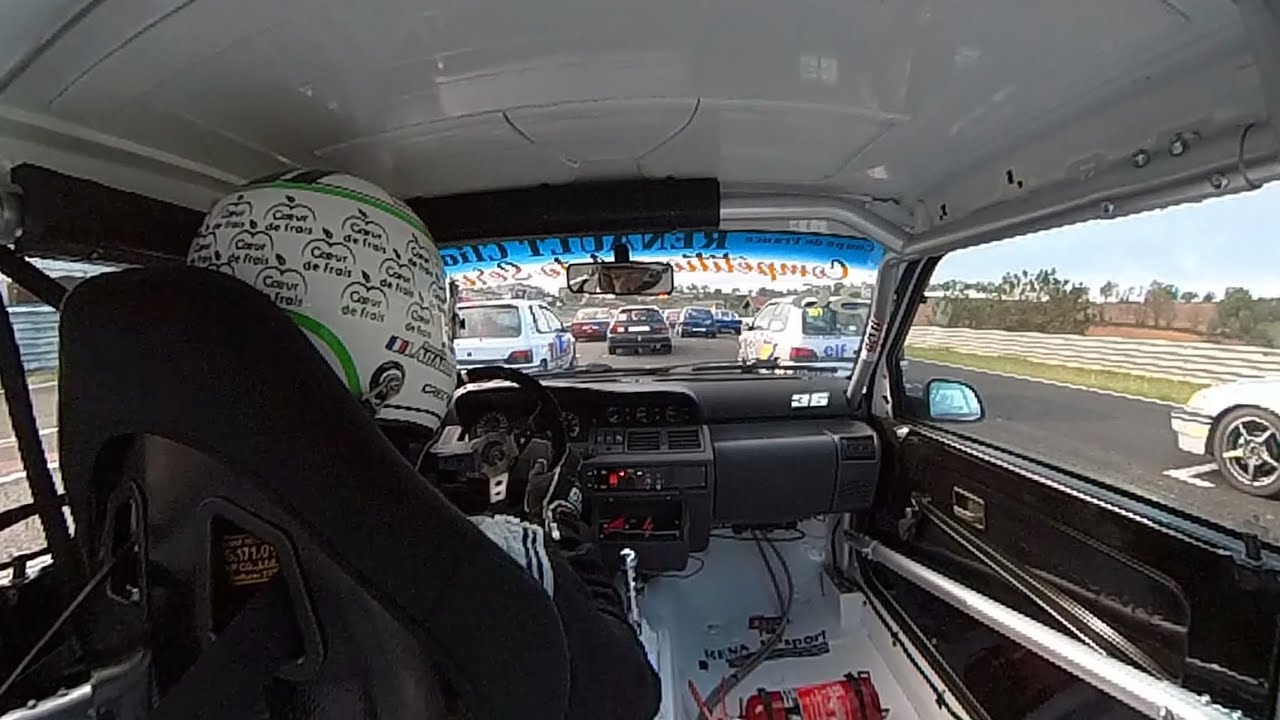 Course HTCC circuit Pau arnos en Clio coupe