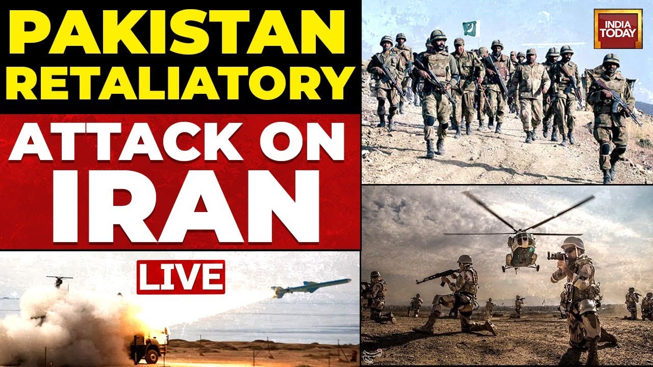 Pakistan Attacks Iran  News Live: Pakistan Military Attacks Iran | India Today Live