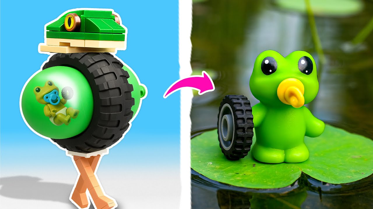 LEGO Italian Brainrot How LEGO Brainrot Baby Are Created  🐸🍣🍌 BricksUP
