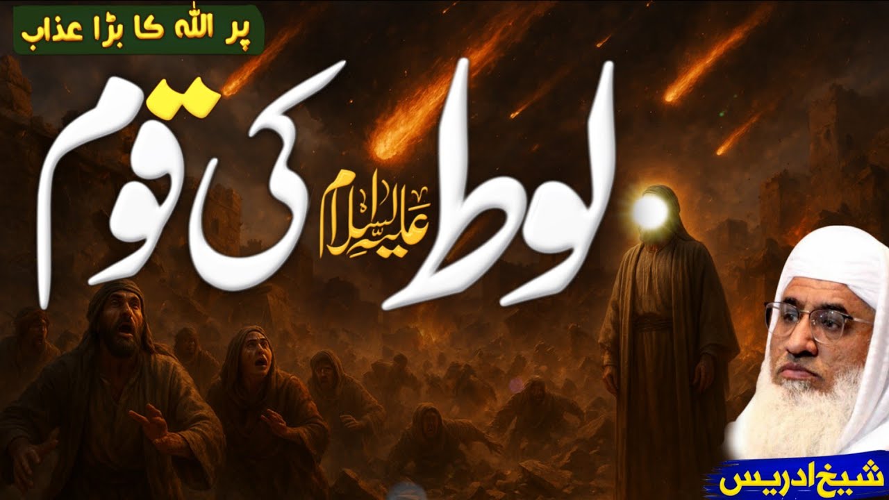 Story of Prophet Lut (A.S) – The Corrupt Nation of Sodom | Molana Sheikh Idrees Sahib Pashto Bayan