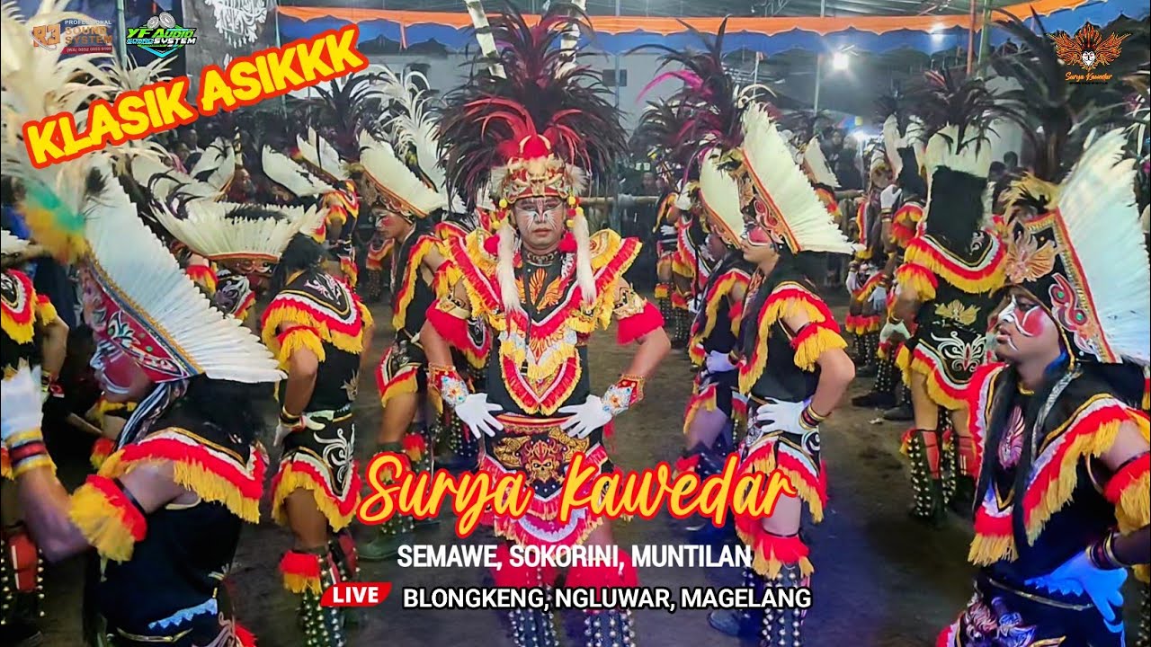 RODAT KLASIK ASIK 🔥 !! SURYA KAWEDAR SEMAWE SOKORINI MUNTILAN LIVE BLONGKENG, NGLUWAR, MAGELANG