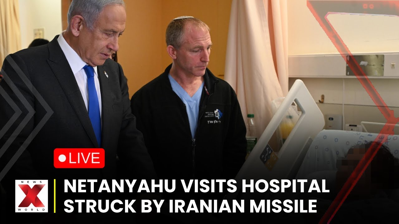 Israel Hospital Damage LIVE: Netanyahu Visits Bombed Israeli Hospital Site |Global News |NewsX World