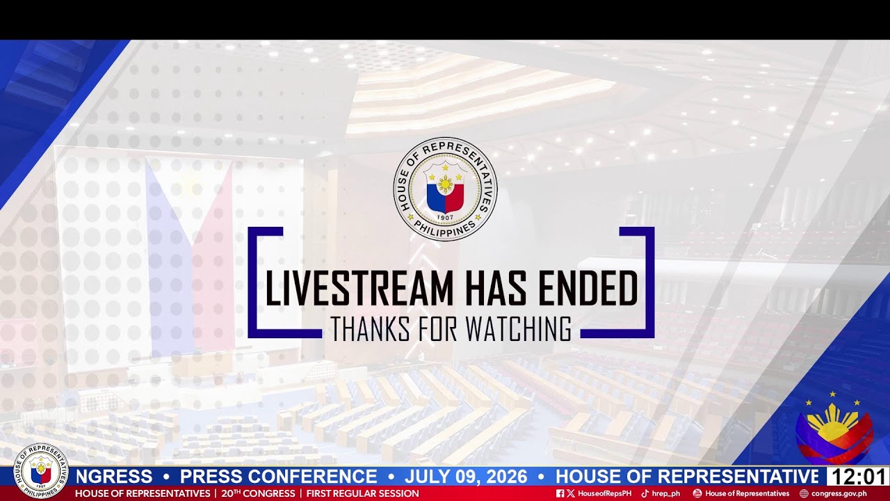 PRESS CONFERENCE (JULY 09, 2026)