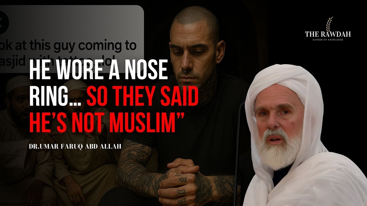 She Wore Nail Polish -  They Said Her Wudu Doesn’t Count | Fitna of Judging-  Dr.Umar Faruq AbdAllah