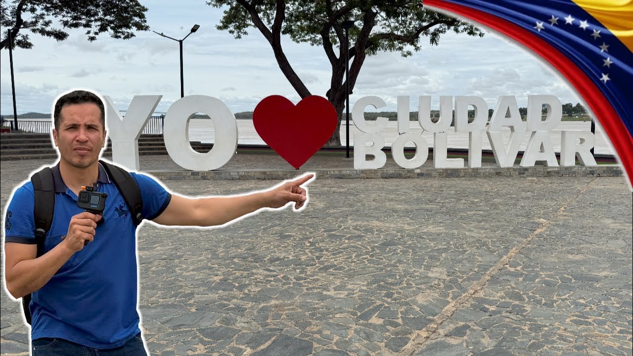 ASI esta CIUDAD BOLIVAR - Venezuela, no creeras lo que encontre! 🇻🇪