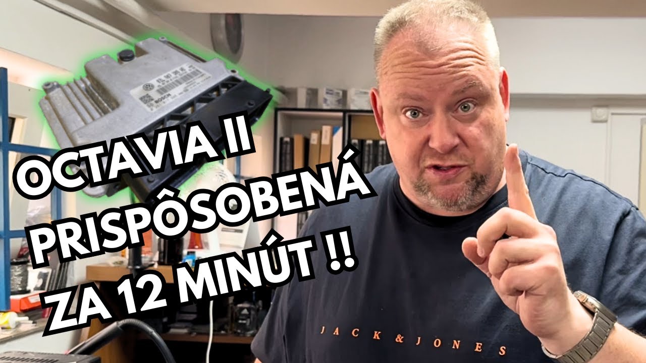 Návod: Ako sme prispôsobili novú riadiacu jednotku k Octavii 2 za 12 minút! 🔐🔧