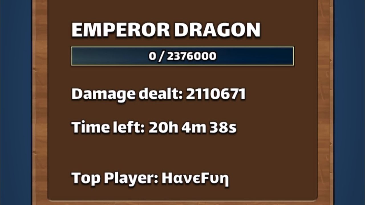 Empires & Puzzles - 2.1M ￼Titan Hit. Gastille
