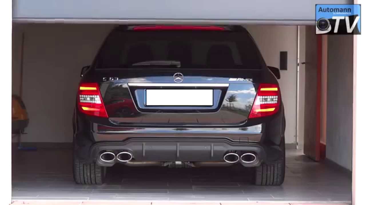 2013 Mercedes C63 AMG (457hp) - DRIVE & SOUND (1080p FULL HD)