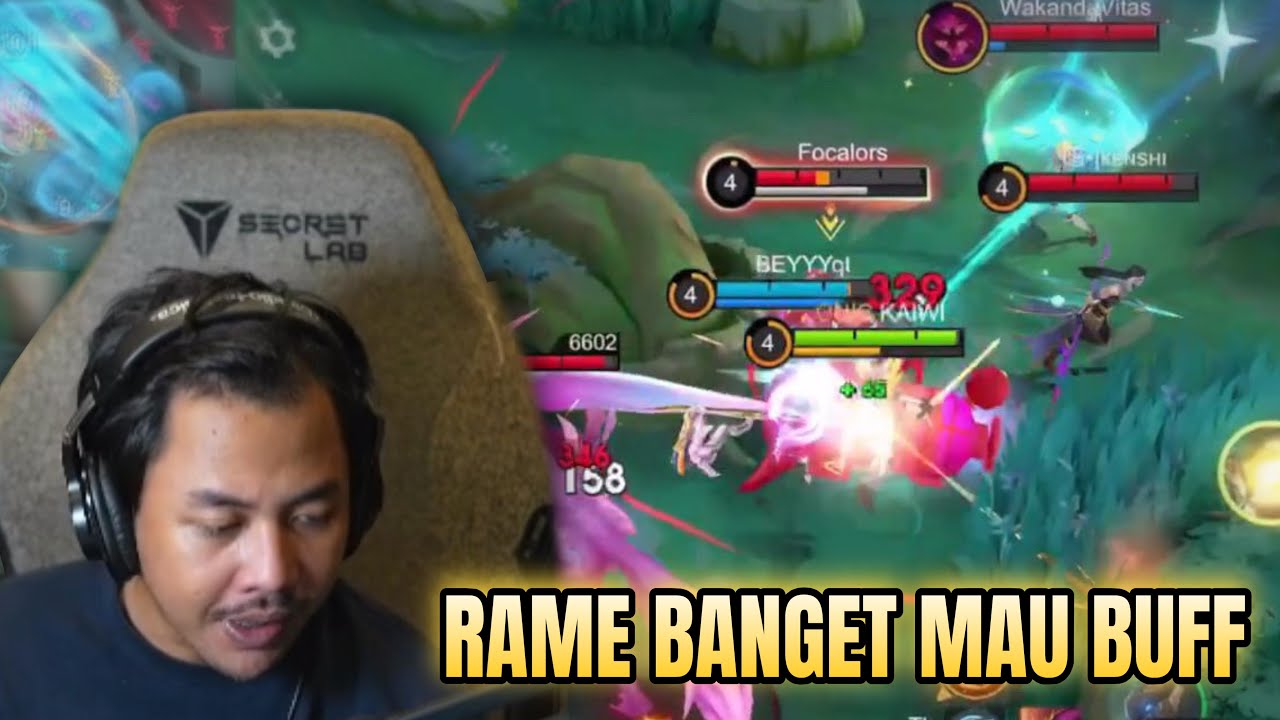 FANNY MAU NGEBUFF AJA KENAPA HARUS RAME BANGET SIH?! 😈😈 - Mobile Legends