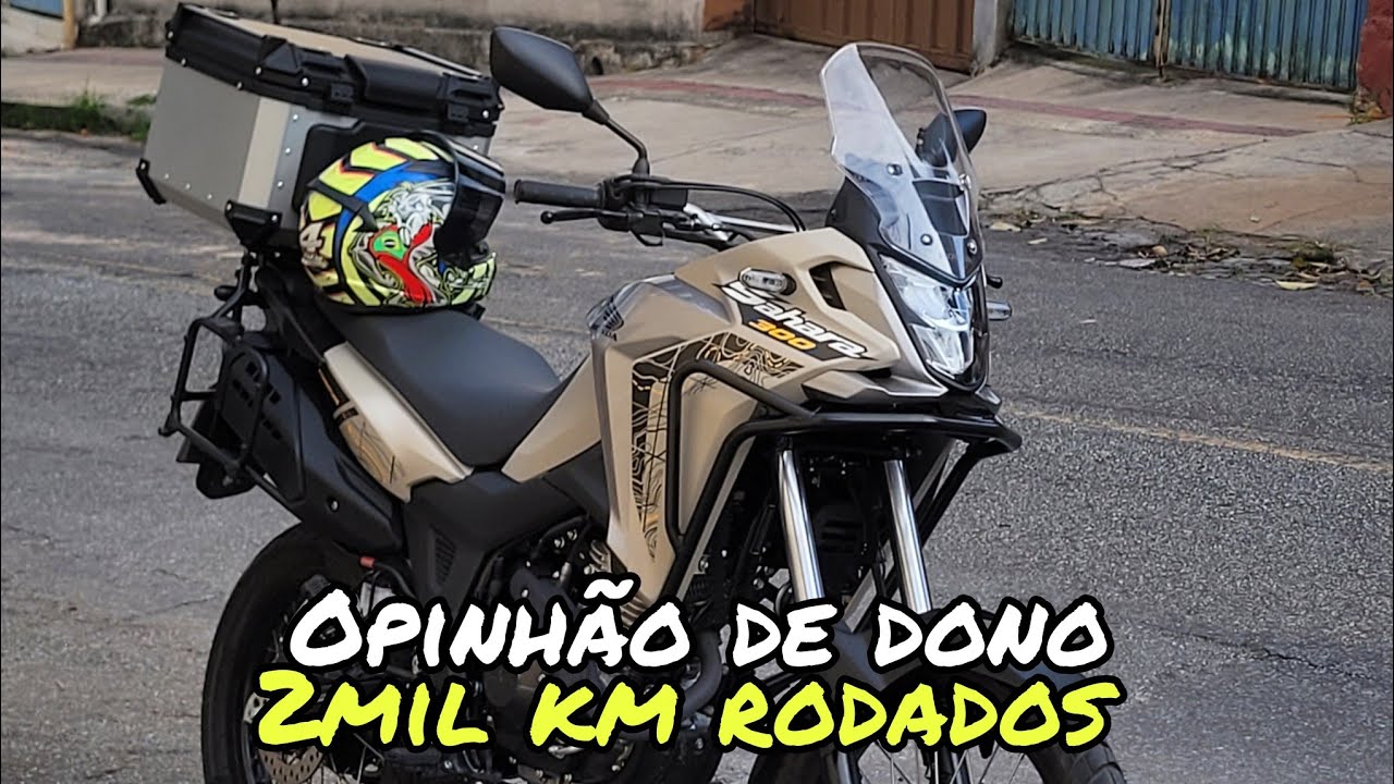 HONDA SAHARA 300 ADVENTURE 2024 - NOVA MOTO DO CANAL