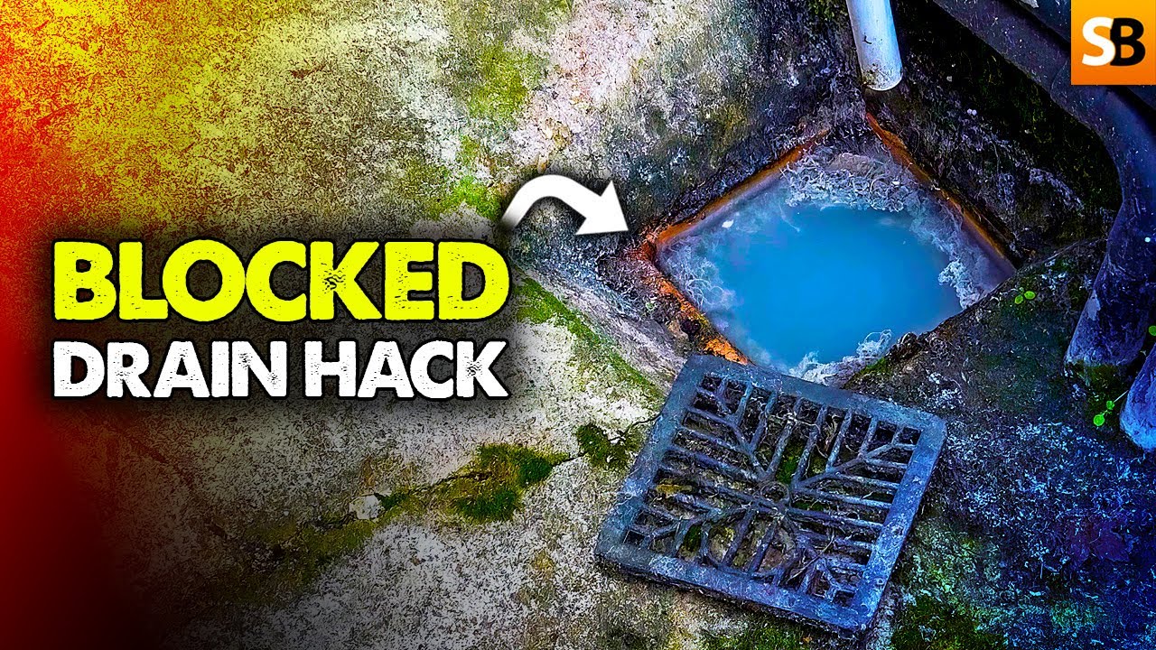 DIY Fix For a Blocked Drain or Gully Outside