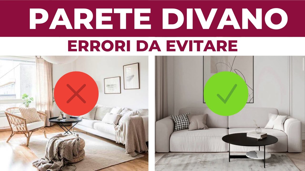 Parete Dietro il Divano: 7 Errori da Evitare ❌