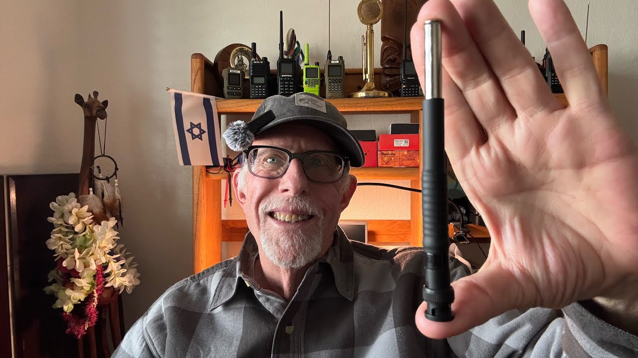 Smiley Super Stick IV GMRS Telescopic Antenna Review #gmrs #hamradio #walkietalkie #radio #prepper