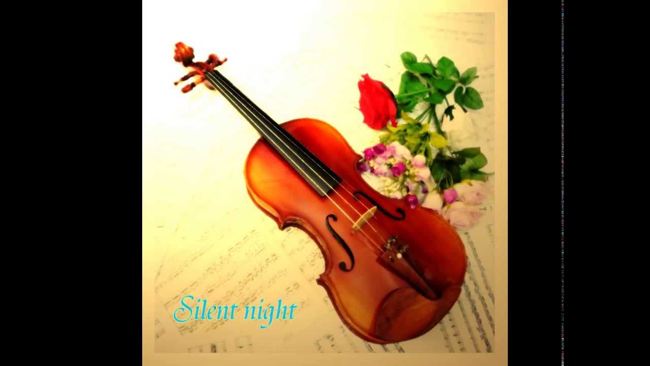 Violin music - Christmas song - Silent night instrumental - piano and violin duet