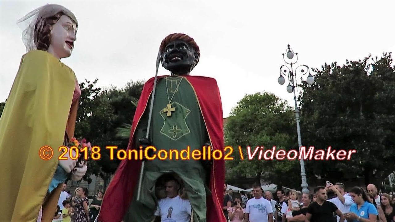 Ballo dei Giganti di Seminara per la Madonna dei Poveri 2018 - by ToniCondello2