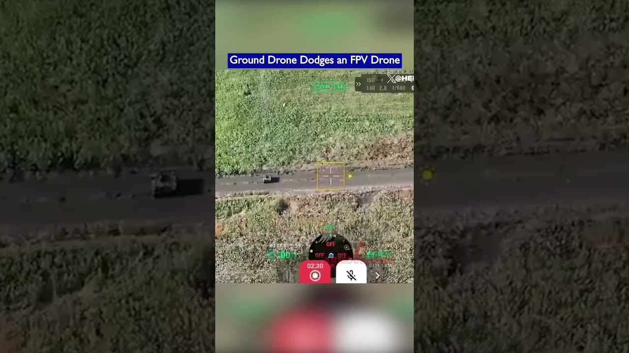 Ukrainian Operator Saves Supply Drone From FPV Attack