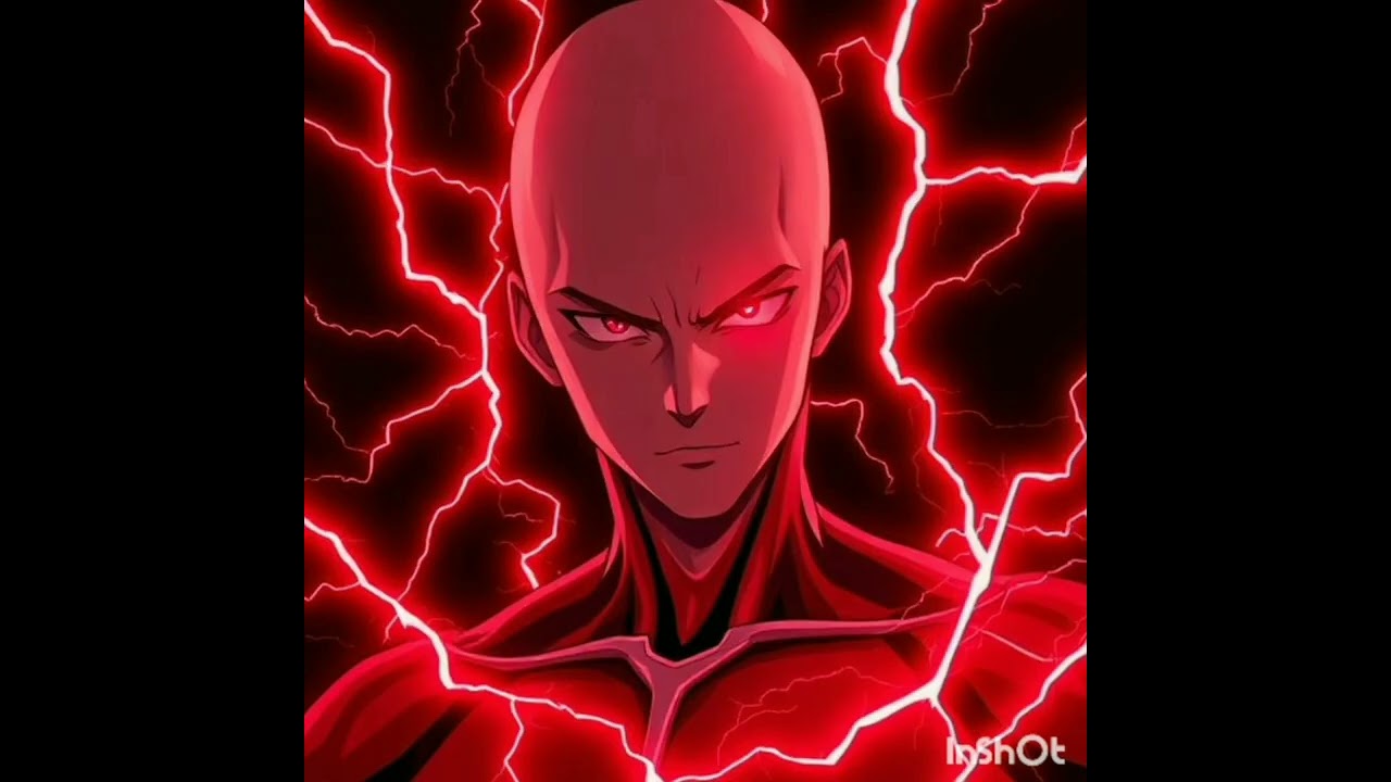 “⚡Red Lightning Anime Gods! Goku, Naruto, Saitama Fusion 🔥💥 