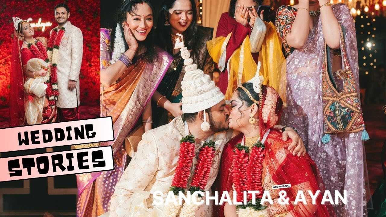Sanchalita & Ayan Wedding Teaser Qpid 2024 Qpidindia #bengaliwedding #kolkatawedding