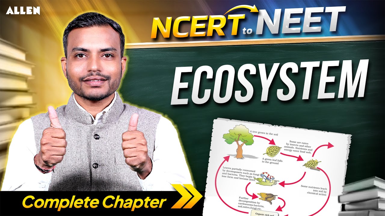 NCERT to NEET 🔥 Ecosystem Complete Chapter | Aman Parashar Sir