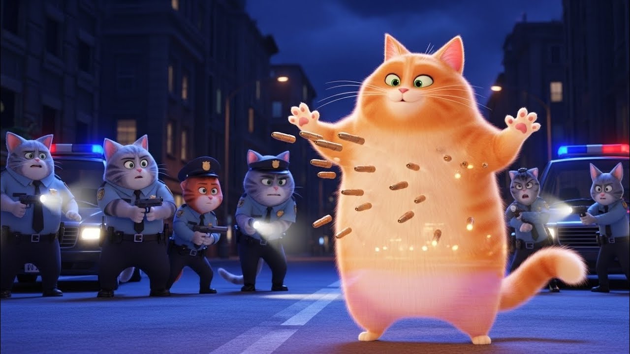 🌀👻 The Orange Ghost’s Epic Adventure: From Fear to Bravery 🐾🔥