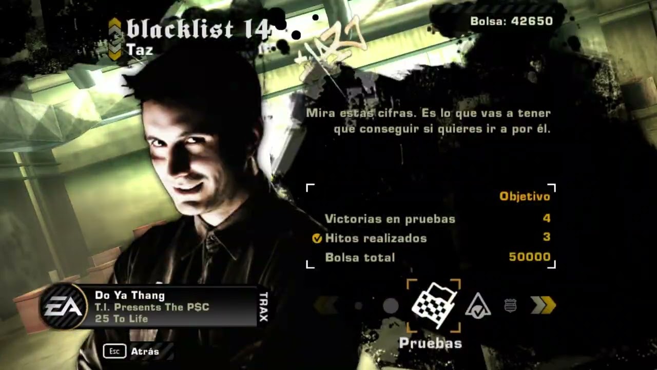 Need For Speed most wanted blacklist14 partes 1