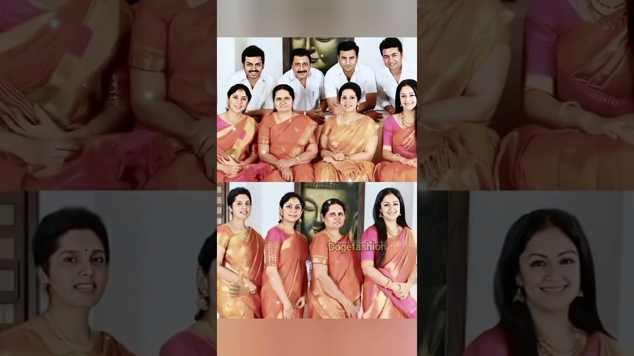 Actor surya Sivakumar family in one frame #surya #karthi #jyothika #shortsviral