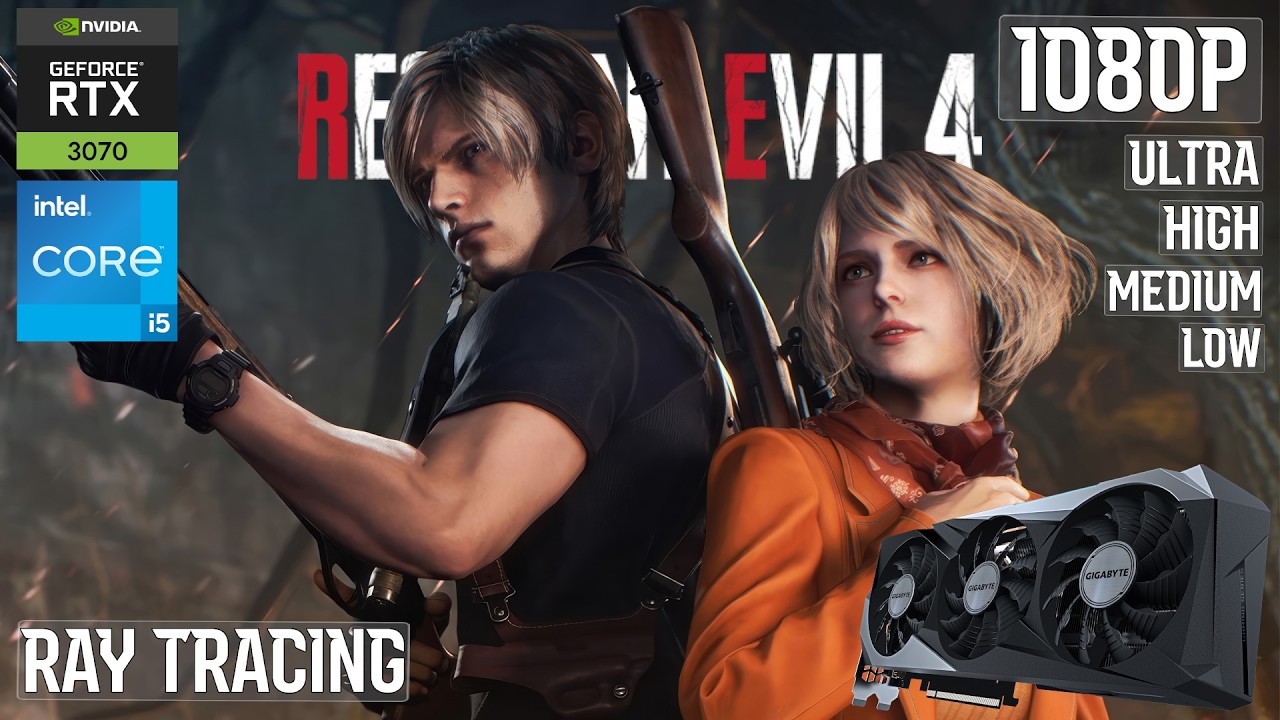 Resident Evil 4 Remake RTX 3070 Benchmark All Settings Tested 1080p - RTX 3070 Gaming Test 2026