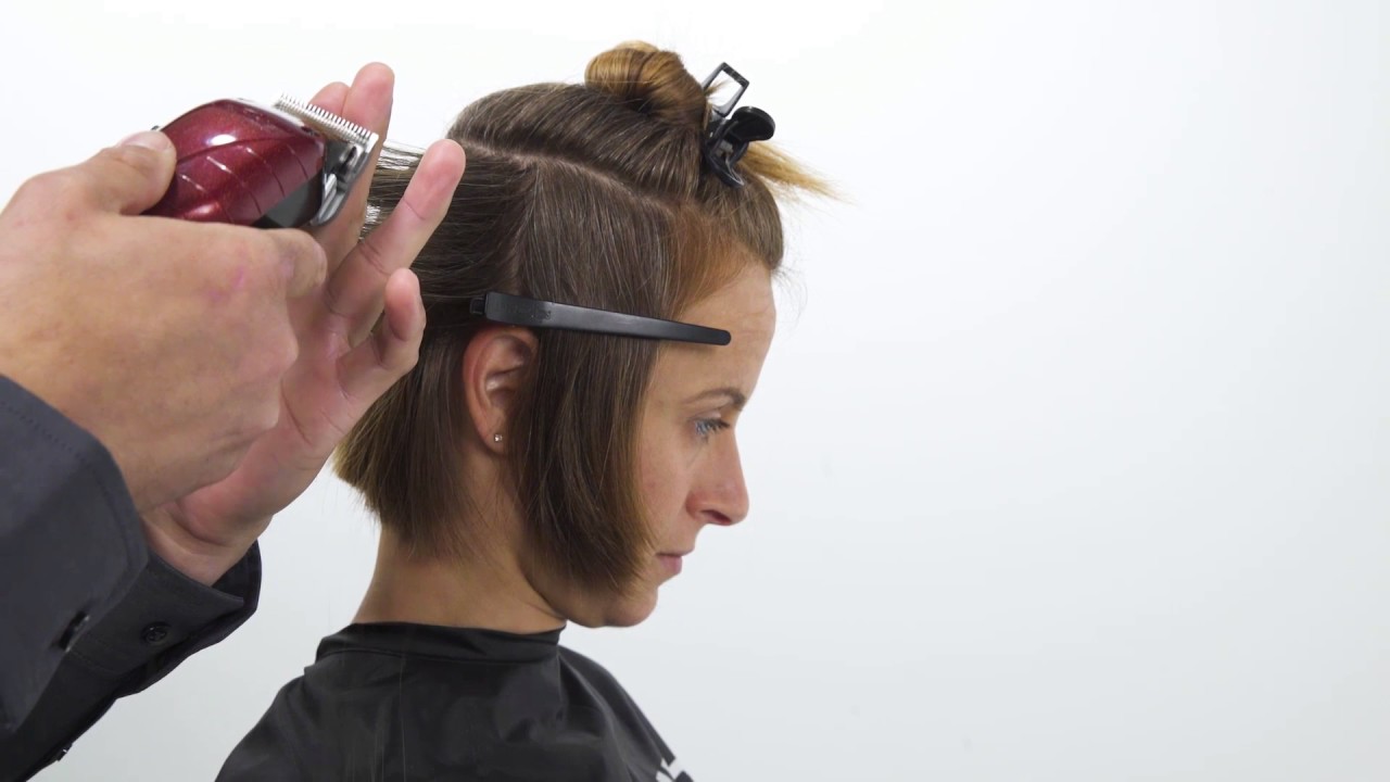 Chin Length Bob with Andis Clipper