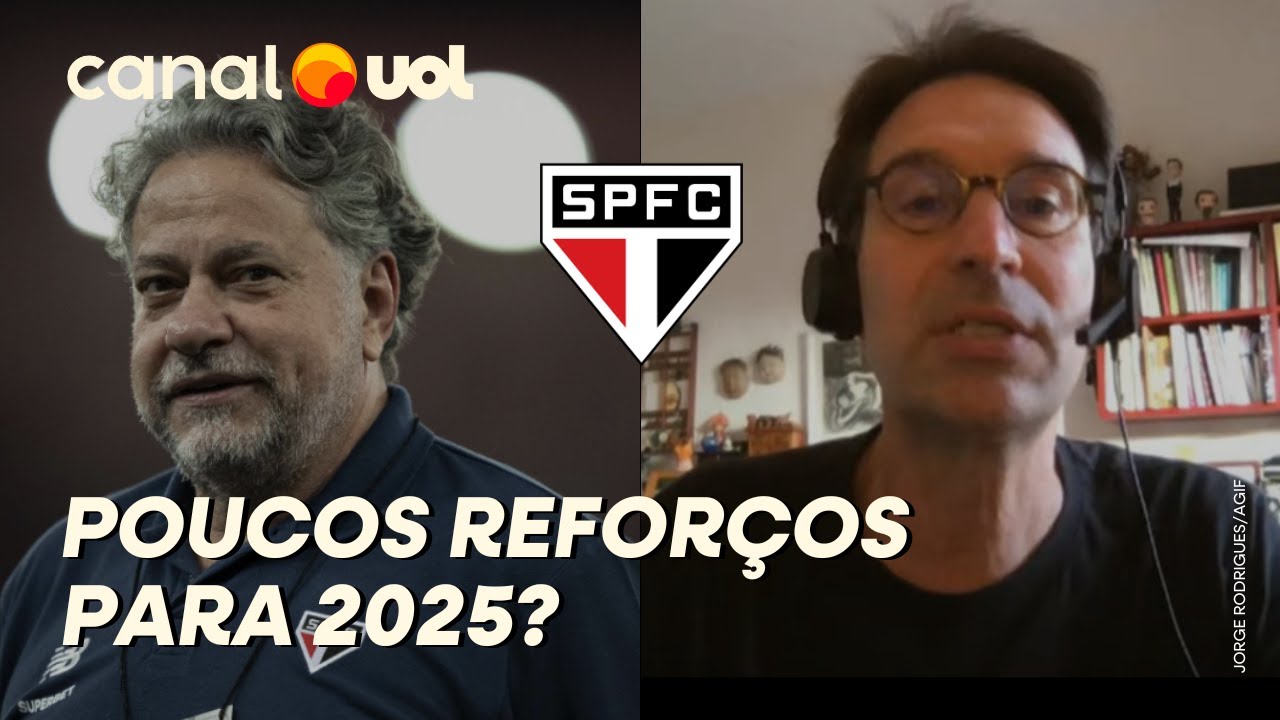 TIME DO SÃO PAULO EM 2025 NÃO SERÁ MELHOR DO QUE O DESTE ANO, DIZ ARNALDO RIBEIRO