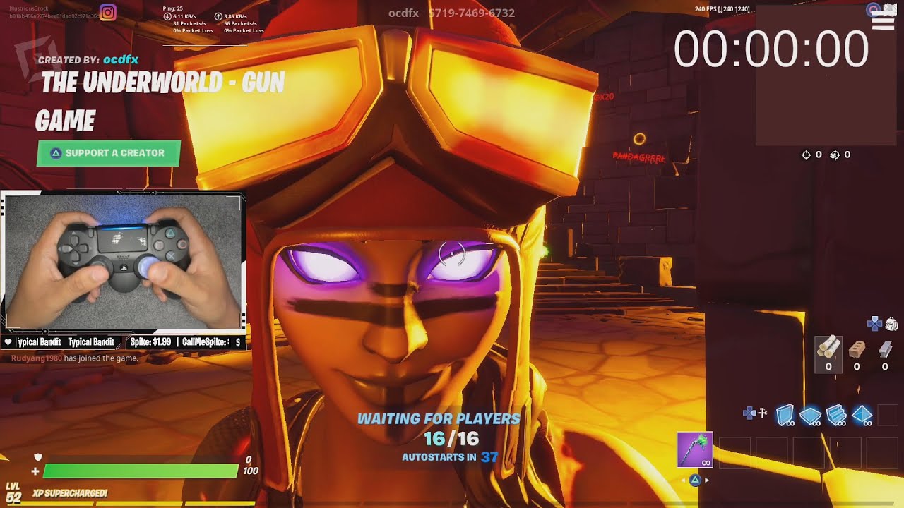 Fortnite Gun Game World Record Win with Aimbot 🎯 (3 Min.) | BrockPlaysFortnite