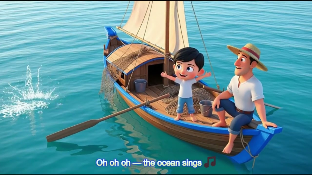 🎵 Little Sailor’s Dream | Kids EDM Song | Little Sailor Life Story for Children 🌊🎶 NEW VERSION