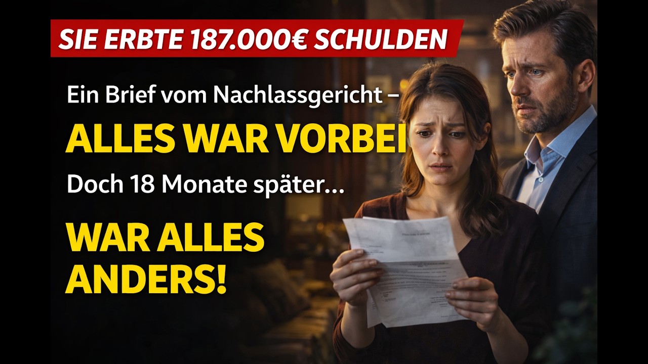 Sie erbte 187 000€ Schulden – 18 Monate später war alles anders