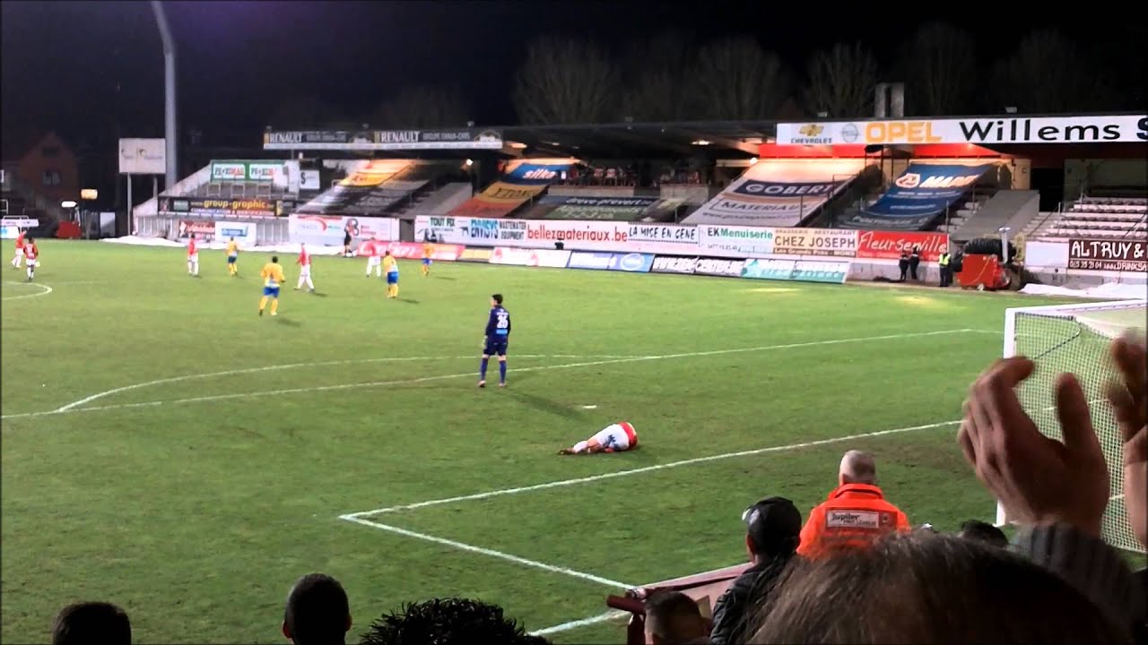 02/02/2013 - RAEC Mons (3-0) Waasl. Beveren - Ultras Mons