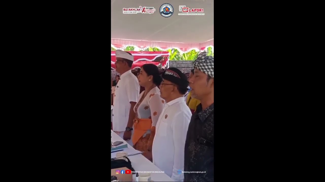 SEKCAM BULELENG HADIRI WIBAKARA DI DESA NAGASEPAHA