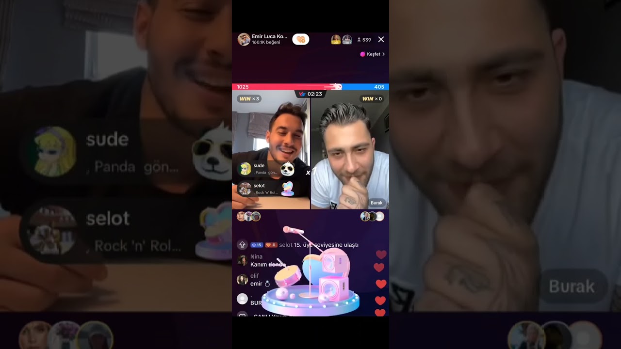 Kısmetse Olur Luca Burak TikTok Canlı Yayın