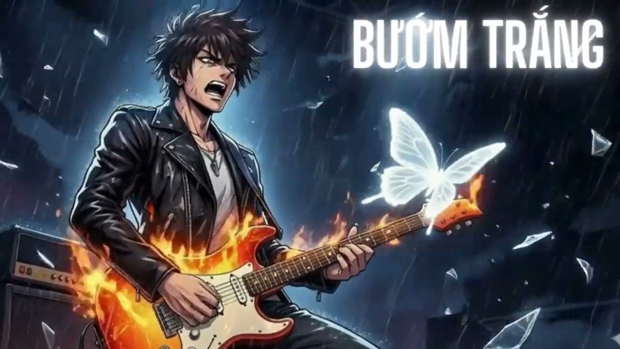 BƯỚM TRẮNG - Metal Rock Ver. | Rốc Mix | Nhạc Việt Remix Cảm Xúc