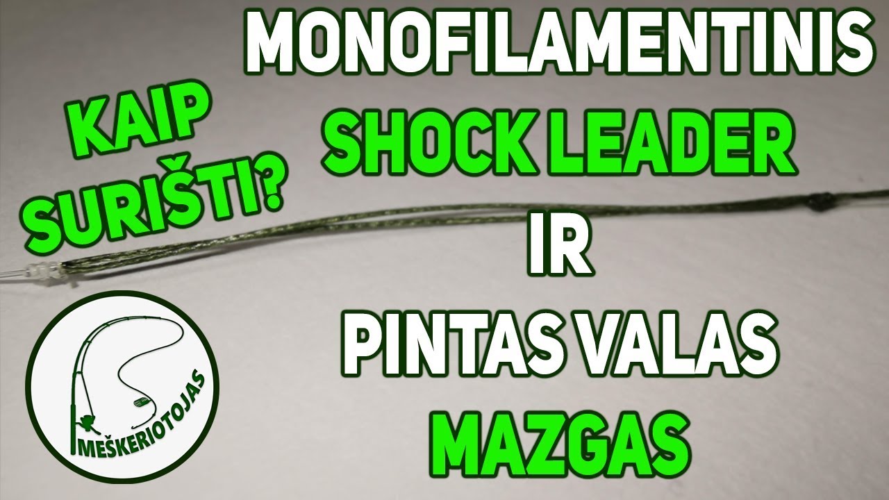 Kaip SURIŠTI MONO SHOCKLEADER prie PINTO valo?