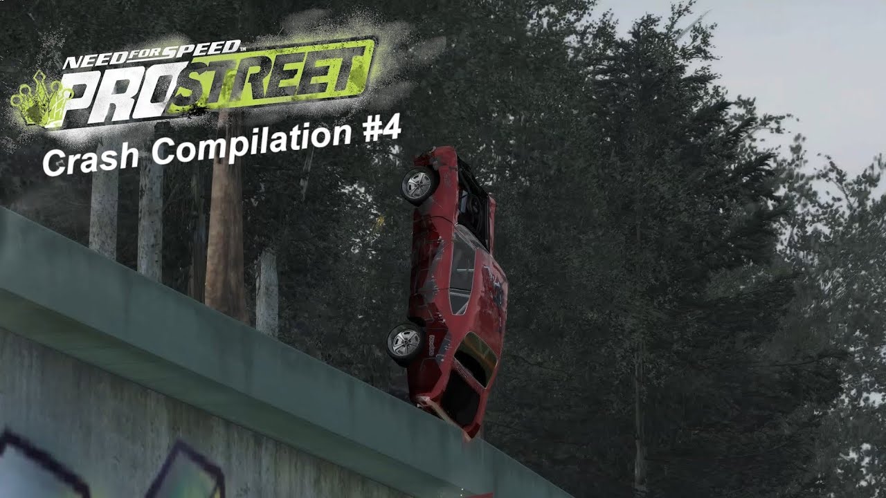 Need For Speed ProStreet Crash Compilation #4