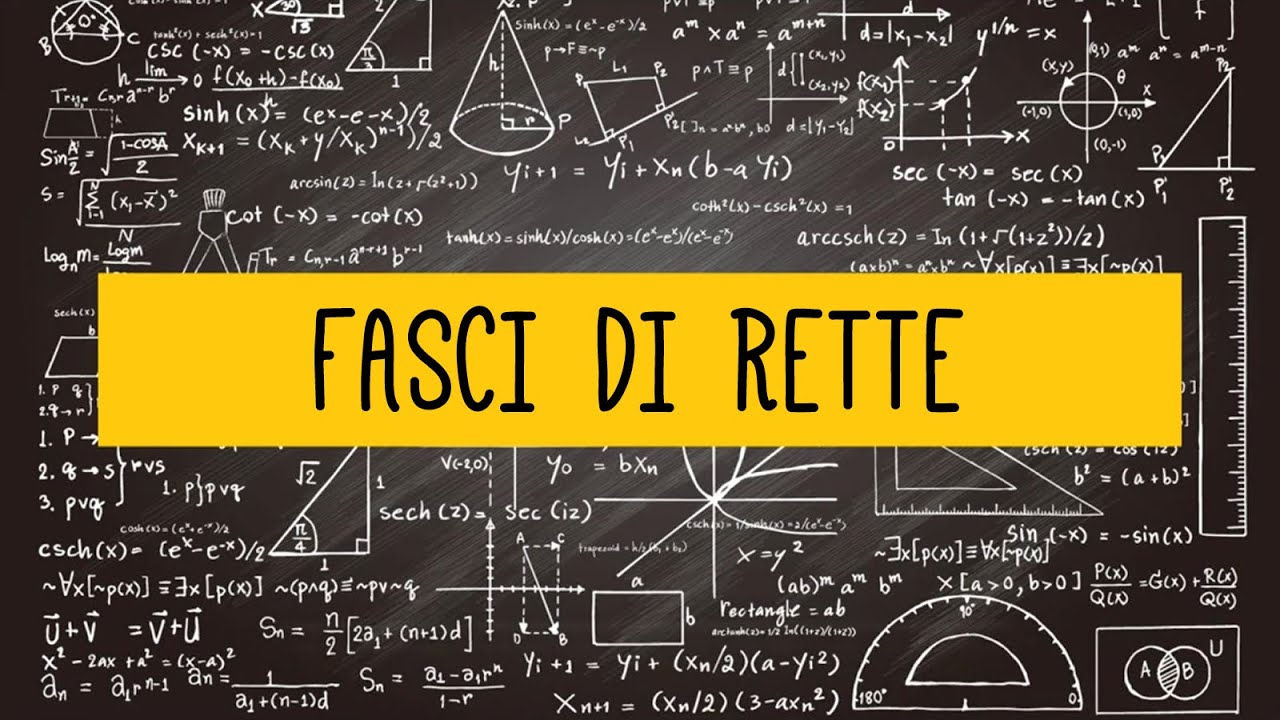 Matematica | Fasci di rette propri e impropri, spiegazione chiara!