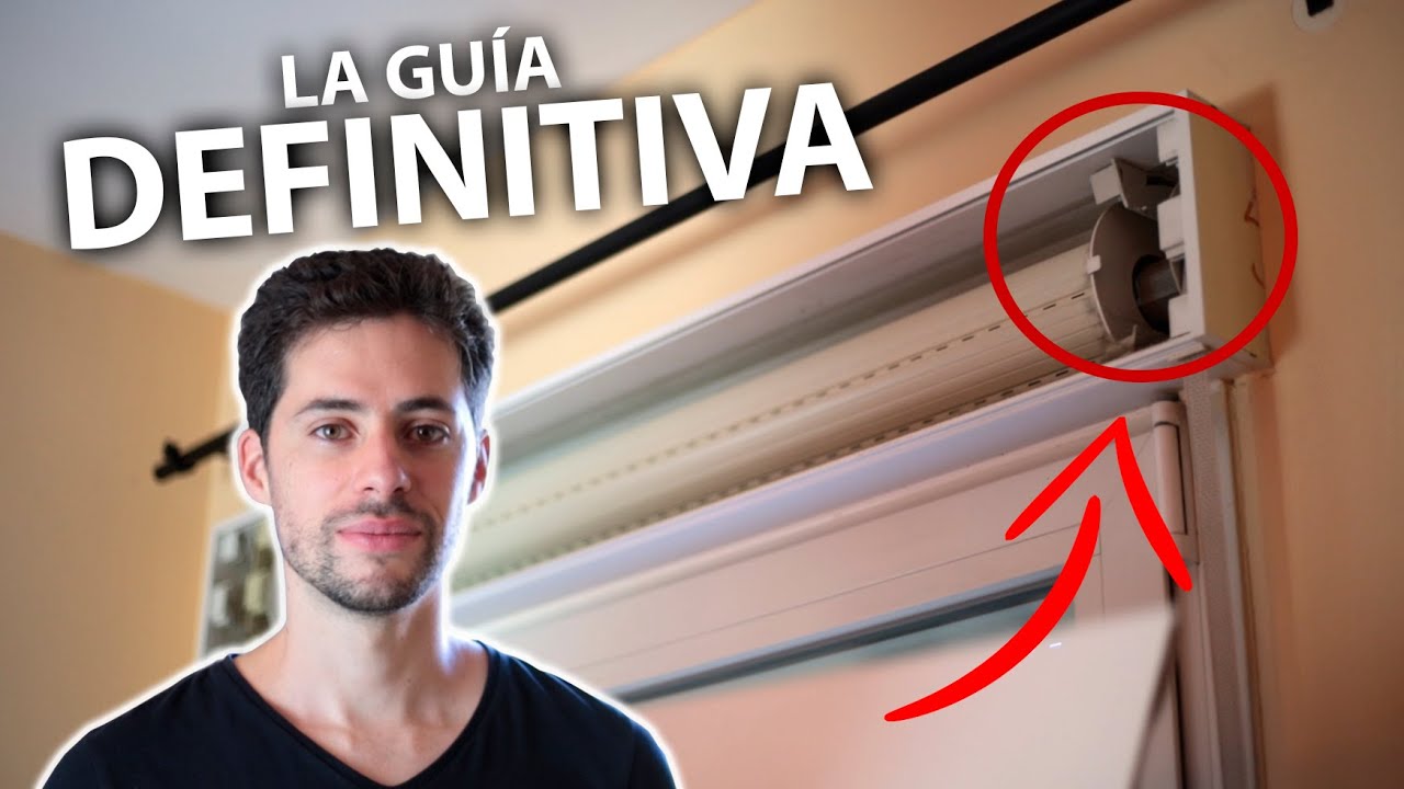 ¡¡¡Cambia la CUERDA de tu PERSIANA FÁCIL!!! Guía paso a paso 🔴​🔴​