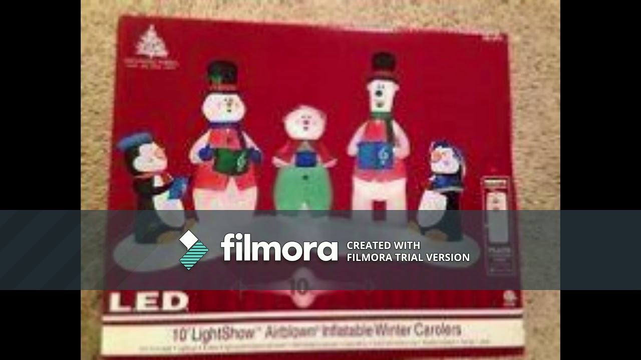 gemmy lightshow carolers lightshow audio rip